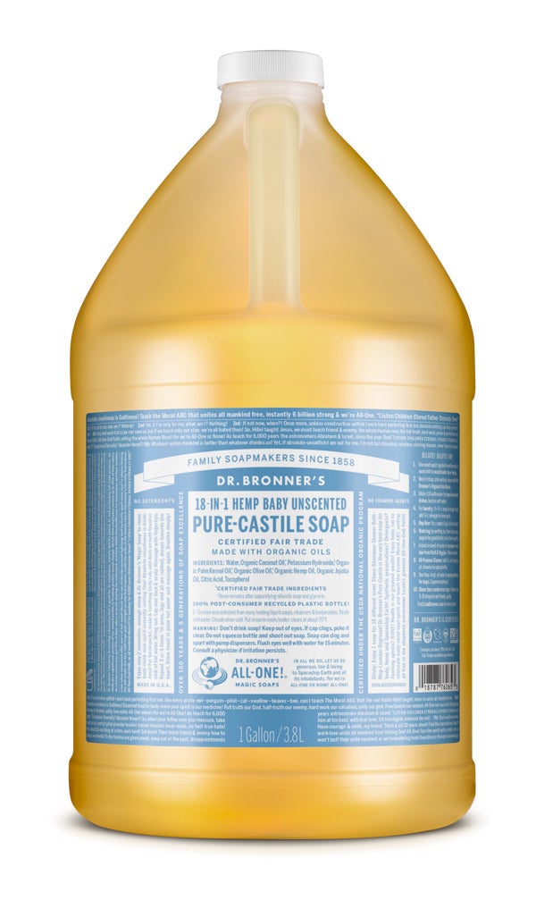 Dr Bronner s Liquid Castile Soap BULK Fillosophy Refill Bar